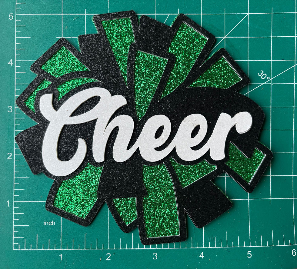 Thumbnail: Cheer PomPom Cutout