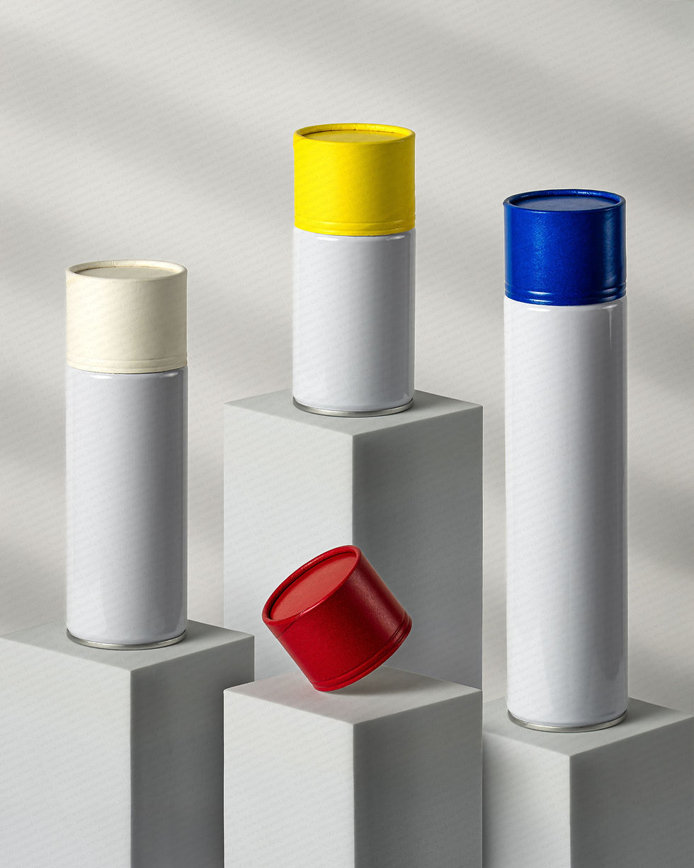 aerosol karton kapak, aerosol carton cap lid cardboard