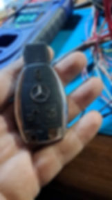 Control remoto original Mercedes-Benz para programación de llaves