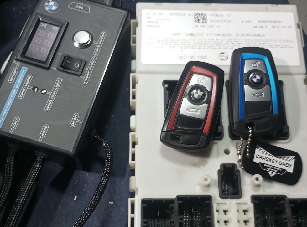 Programación de llaves BMW y módulos electrónicos | Carskeygaby