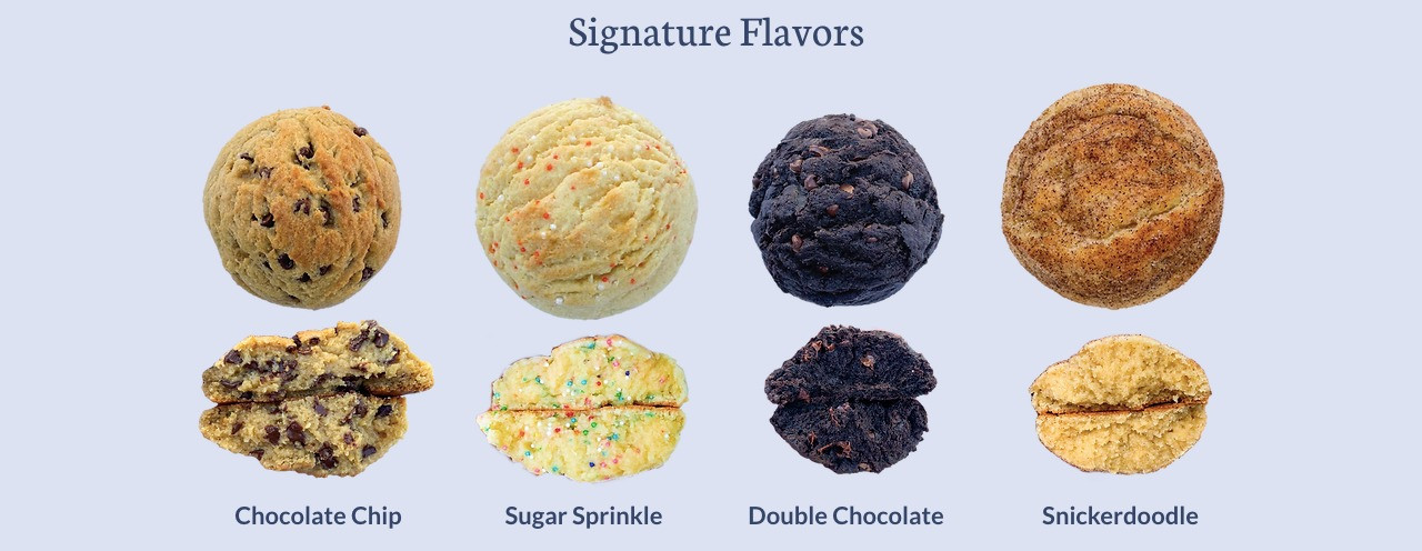 COOKIE FLAVOR MENU | Bitty Chip Cookies