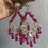 Thumbnail: Magenta Chandelier Earrings