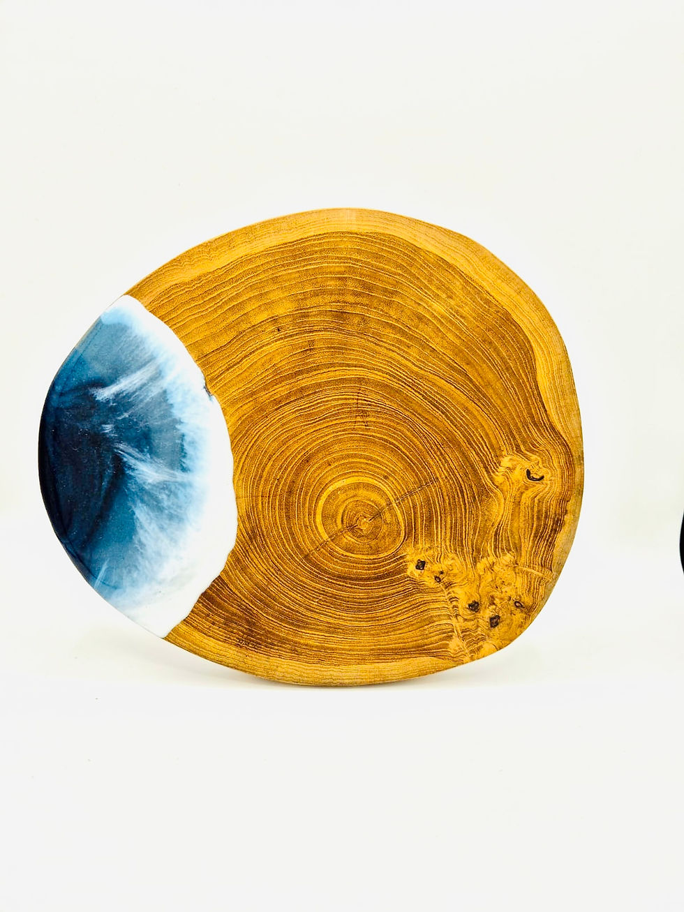 Teak And Resin Serving Board