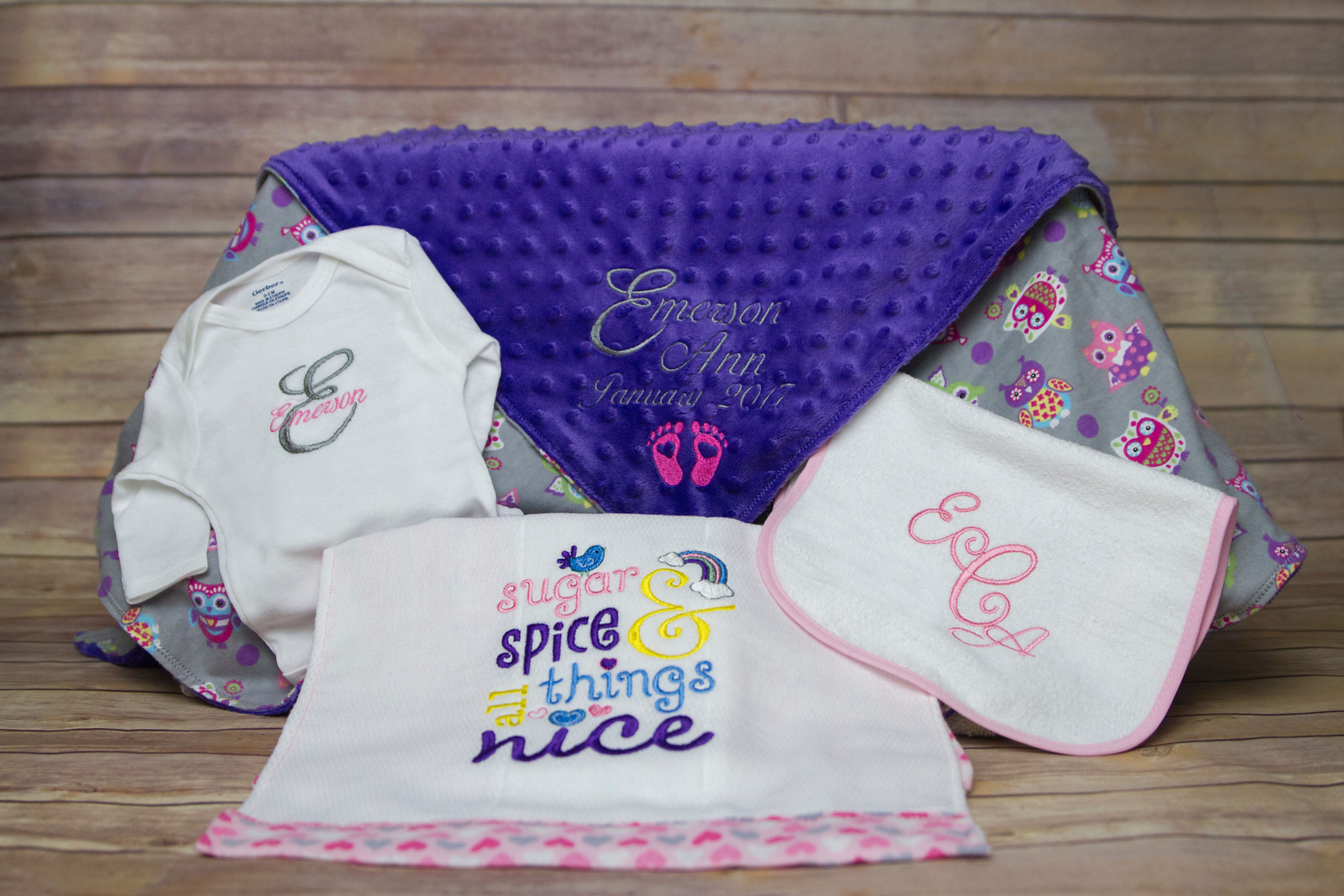 Welcome to the World Baby Girl Bundle