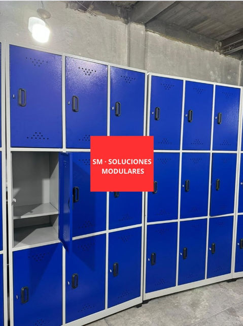 lockers - casilleros metálicos  -gimnasios - muebles de oficina
