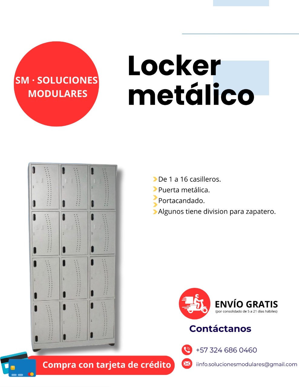 lockers metalicos
