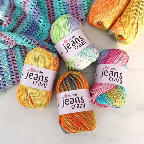 ゆん YarnArt Jeans Crazy | craftmiddleeast