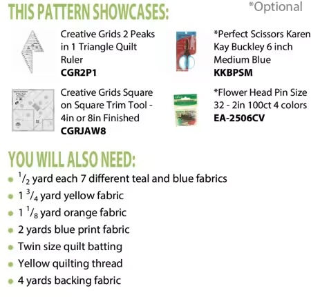 Information page about the Starry Night Storm at Sea Quilt Pattern.
