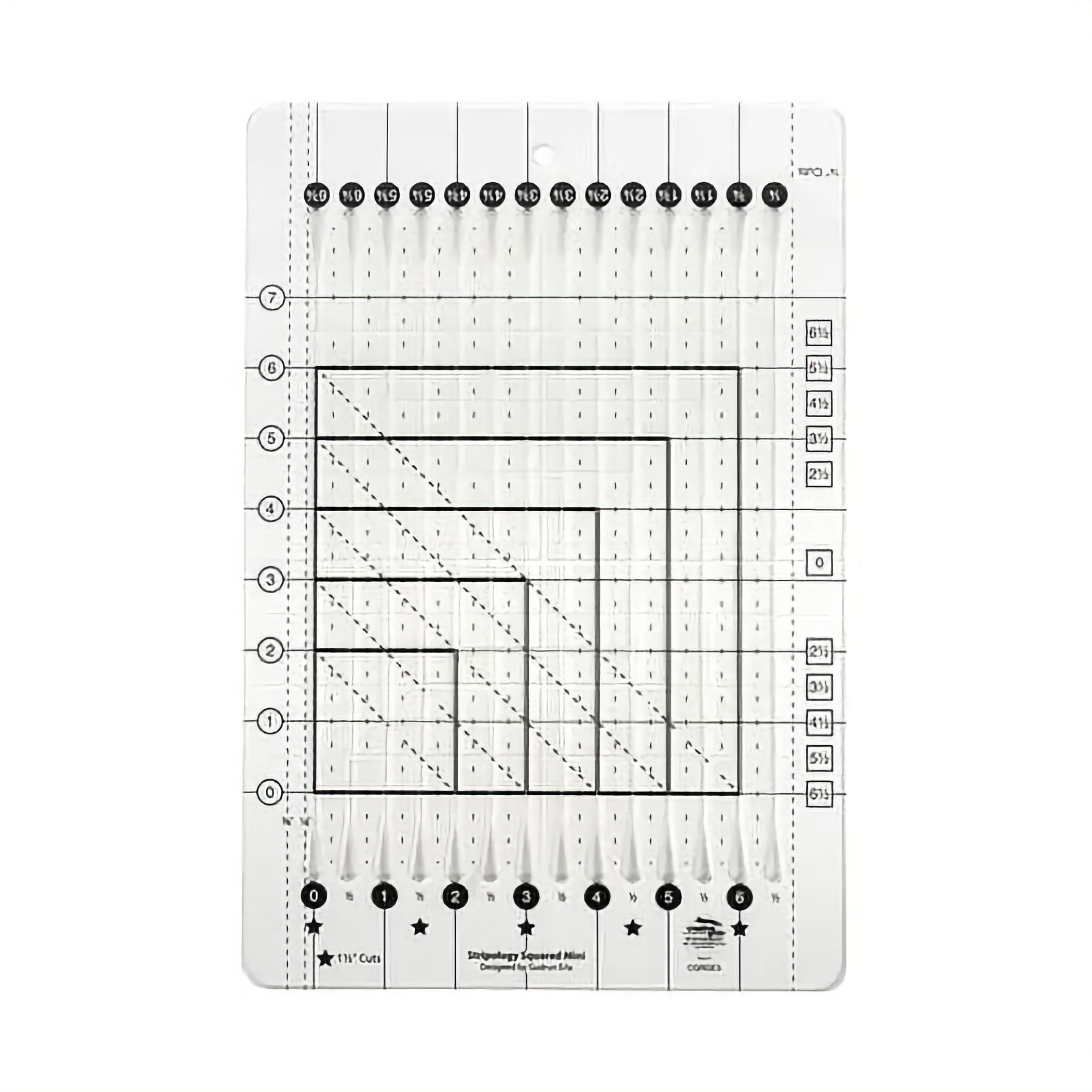 Creative Grids Stripology Squared Mini Quilt Ruler