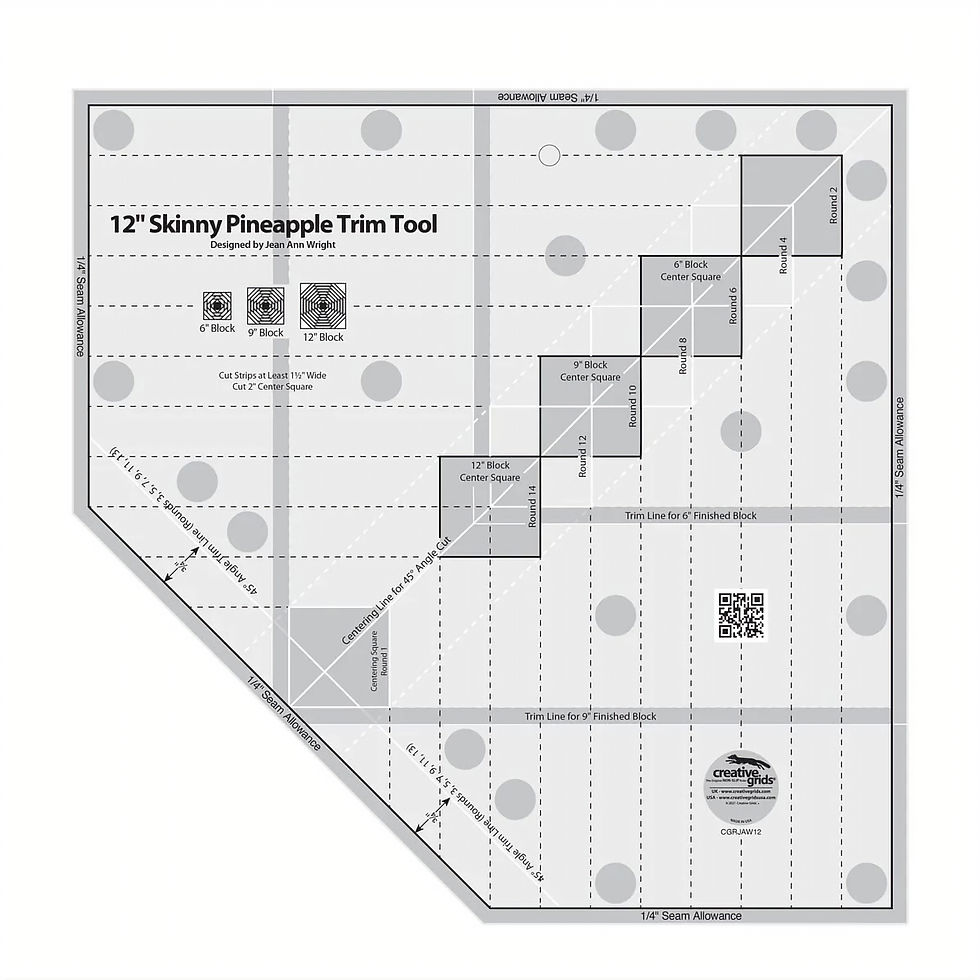 Creative Grids 12 inch Skinny Pineapple Trim Tool