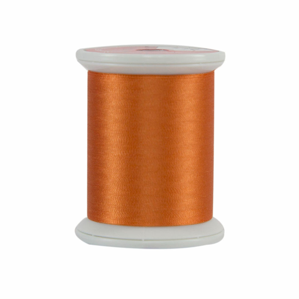 Kimono Silk Thread Spool #317 Orenji (Orange)