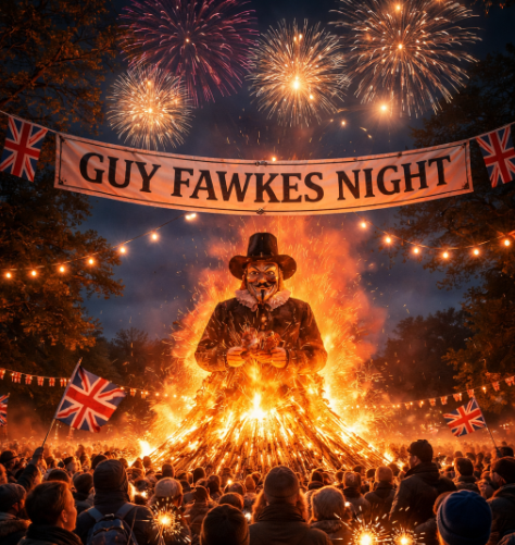 Guy Fawkes Bonfire Night