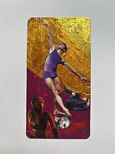 le danseur, 6*12 cm, 2024