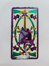 3 d'épée, 6*12 cm, 2024