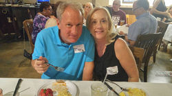 Carol Rogers and Dan