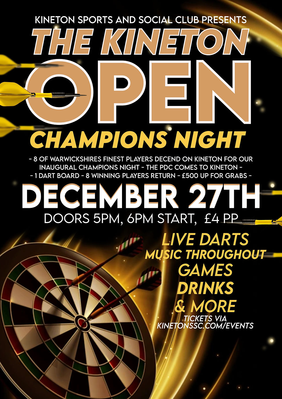 The Kineton Open Champions Night
