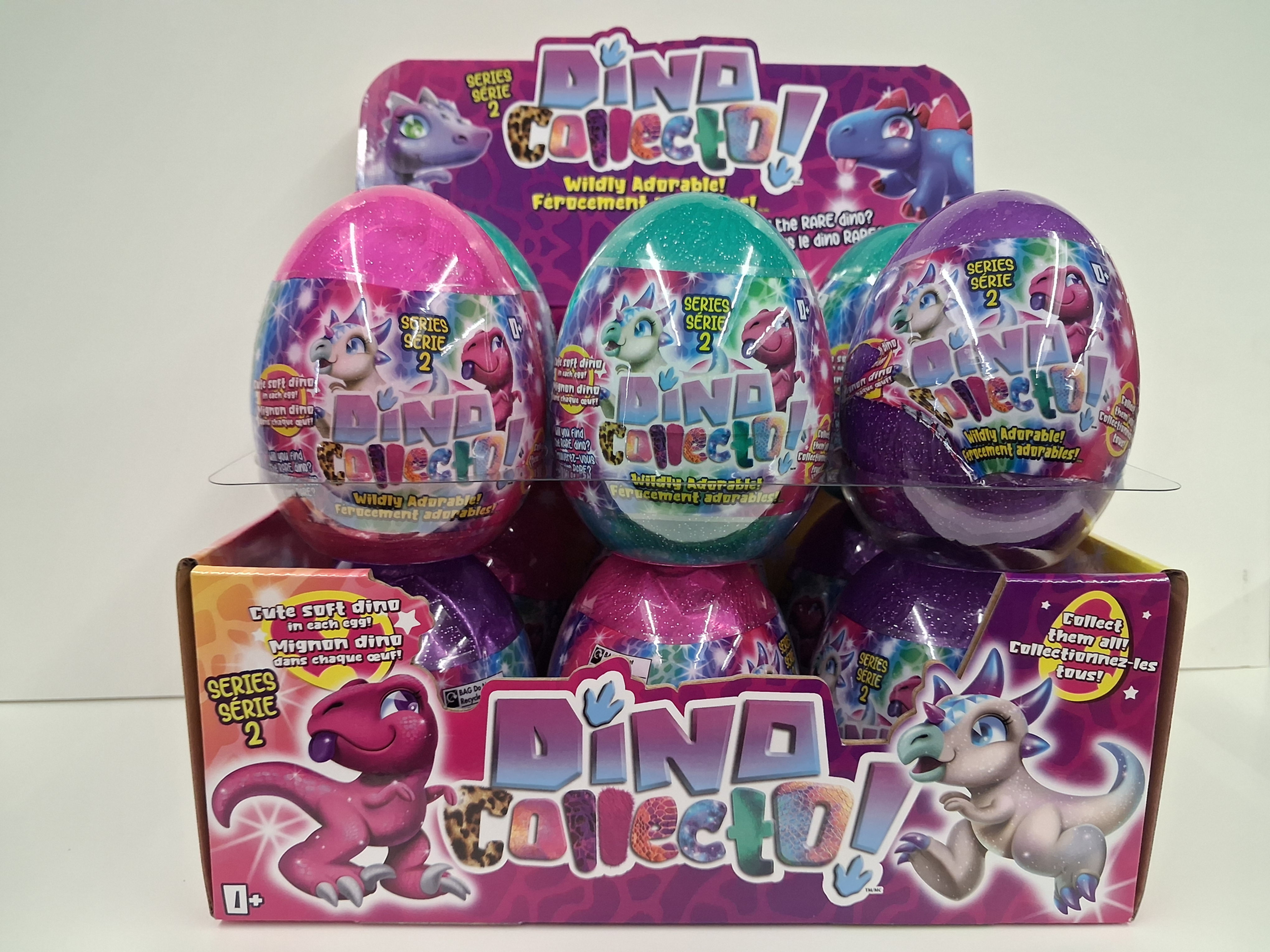 DINO EGG TOY PK 24