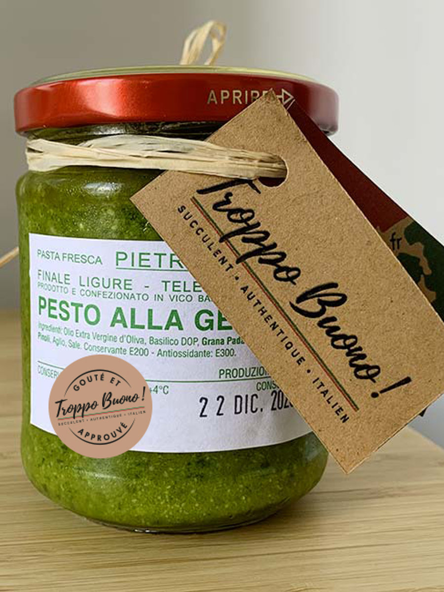 Pesto alla Genovese fraîchement préparé