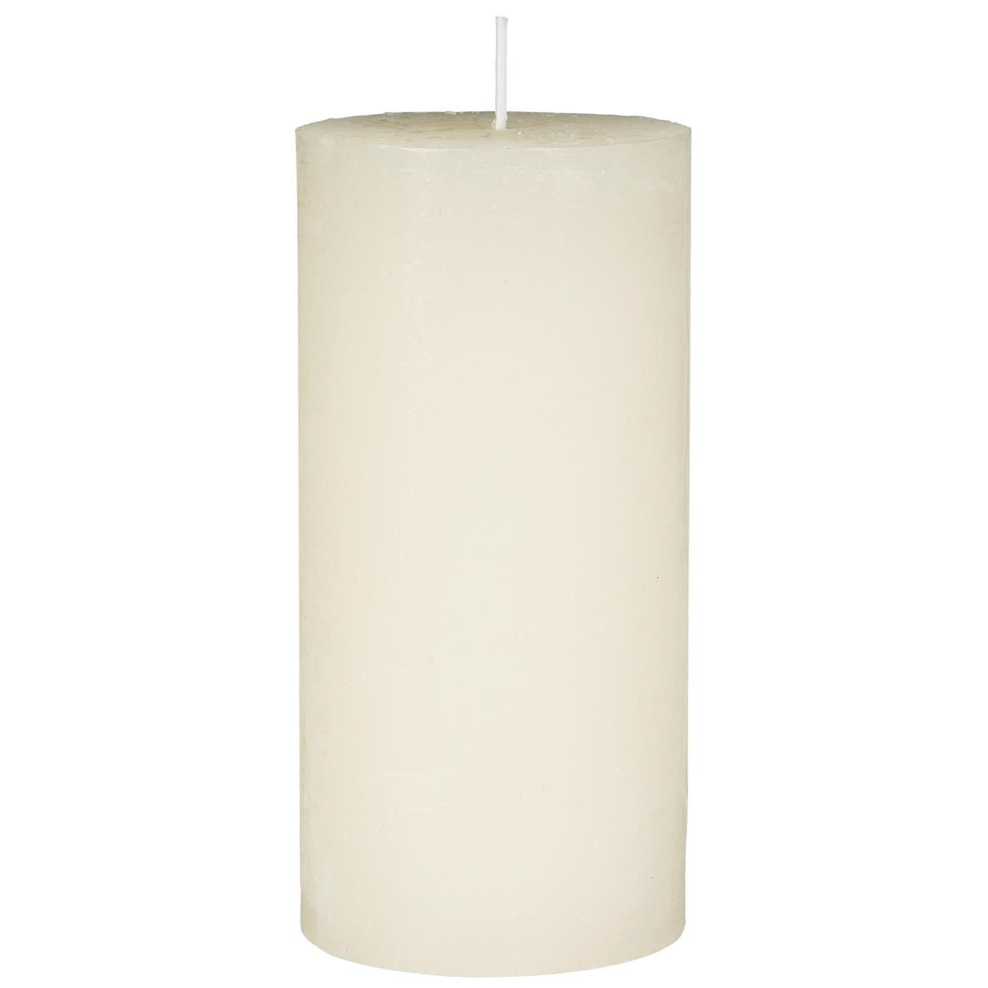 Bougie crème - Taille 3