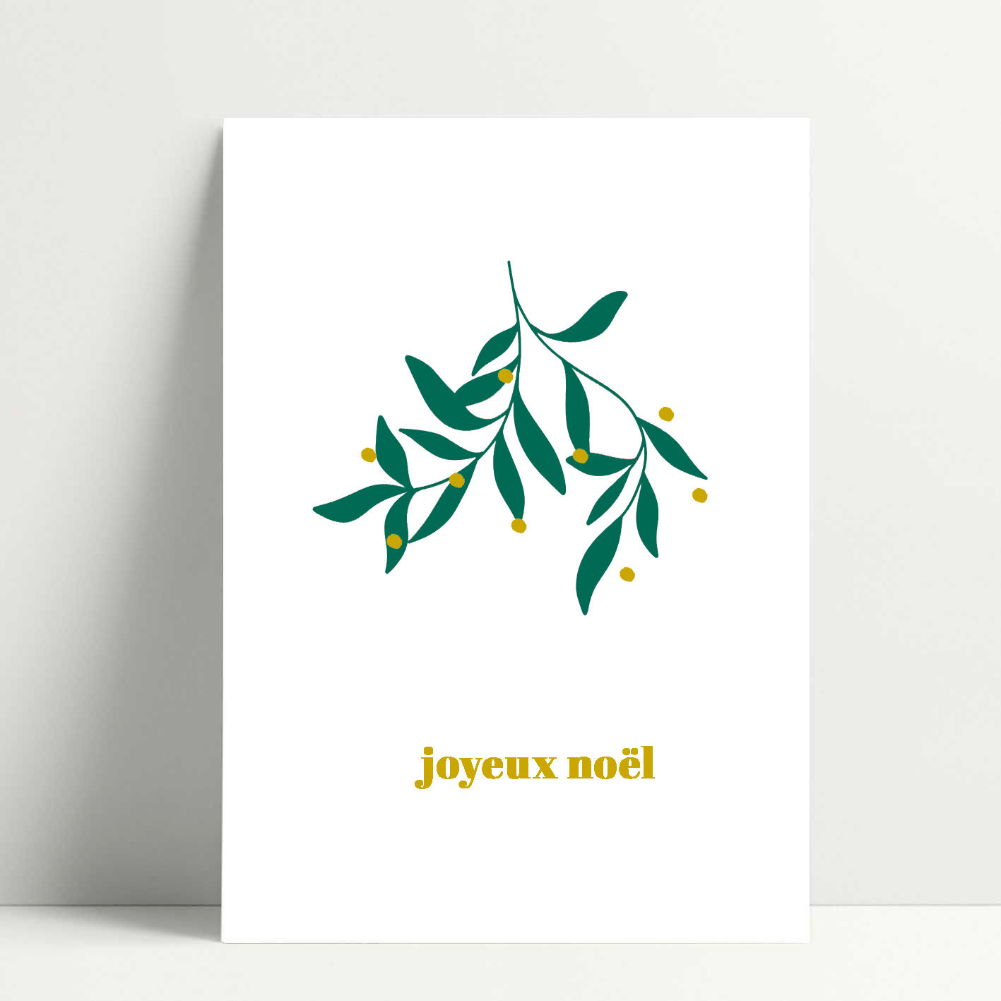 Carte joyeux noël