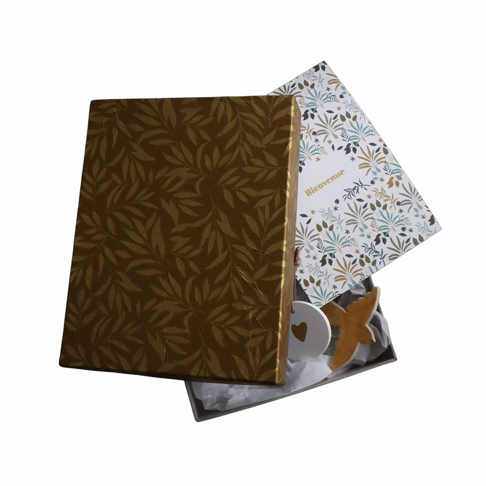 Coffret cadeaux naissance flora