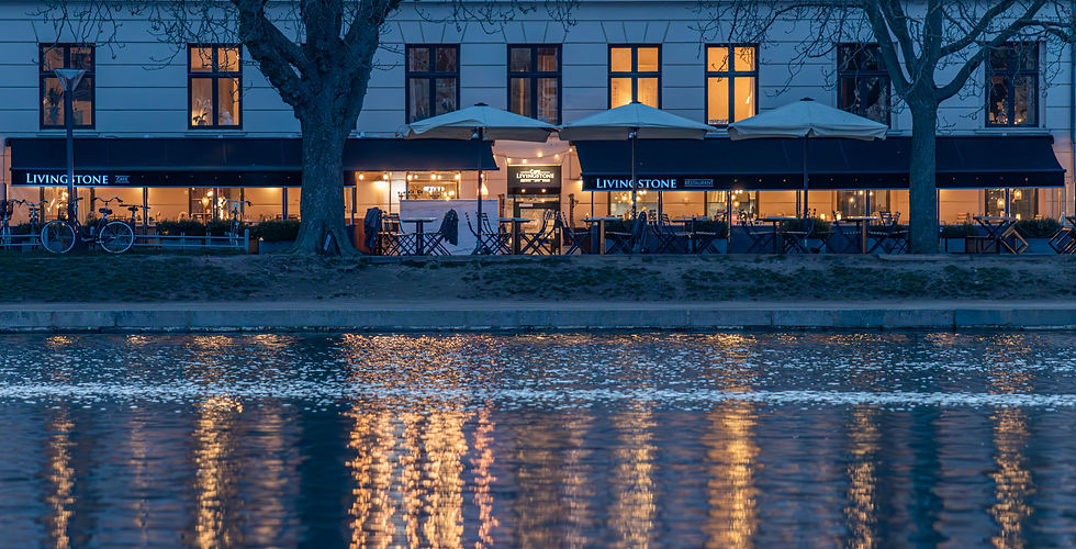 Cafe Livingstone ved søerne i København