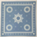 Huron Blue Bandana