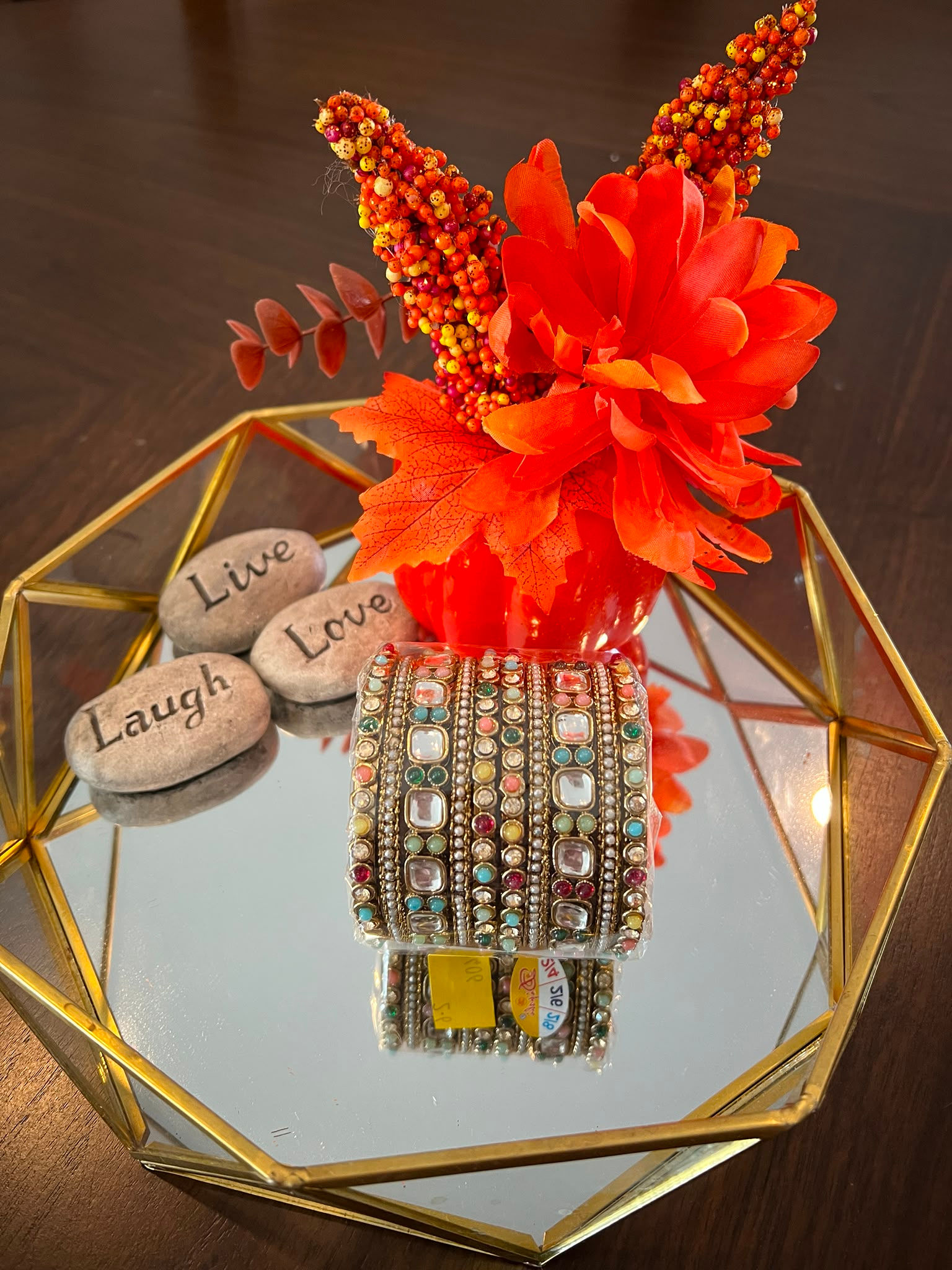 Multi-Colour Bangle Set