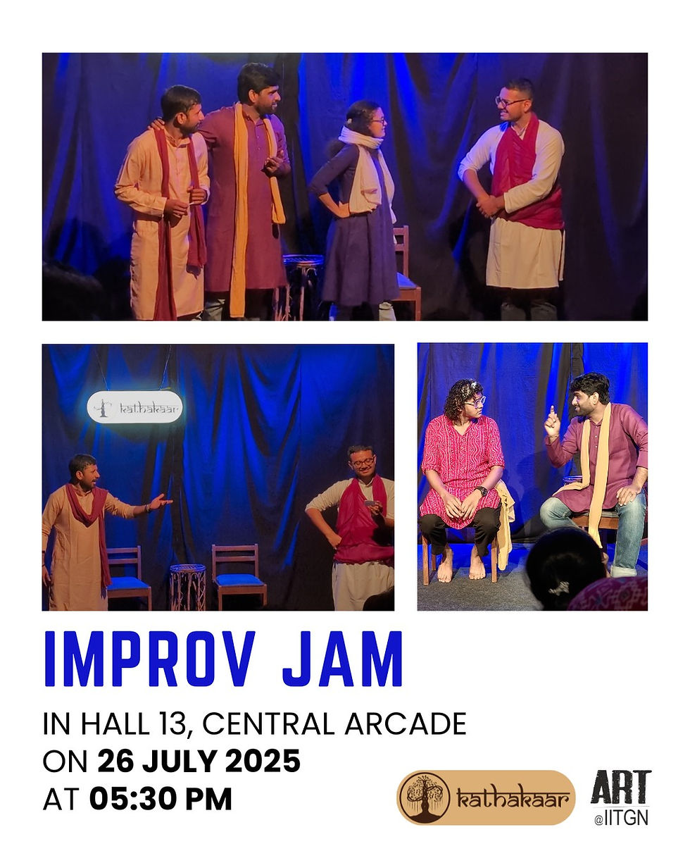 🎭 Improv Jam Alert!