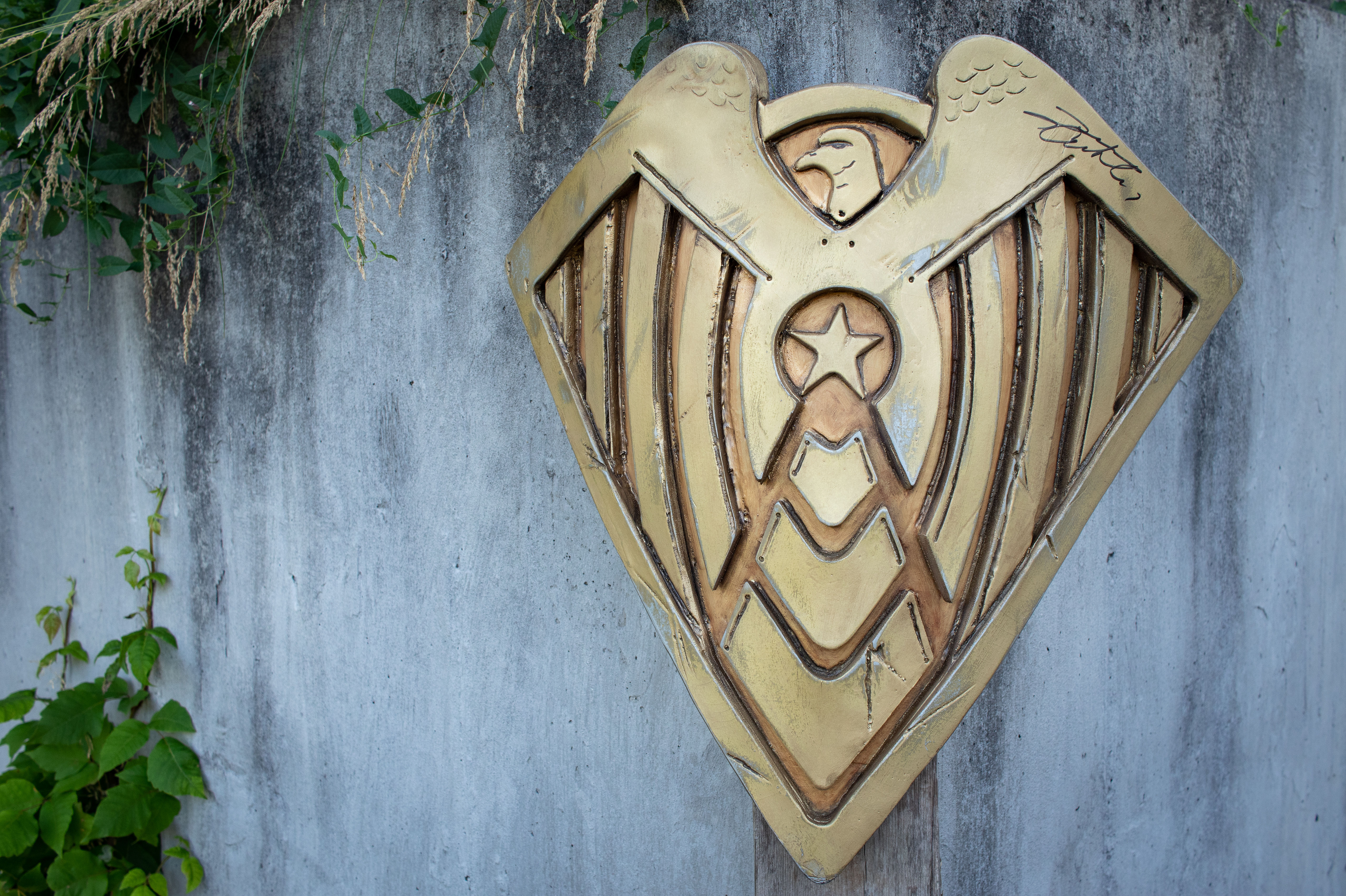 AUTOGRAPHED SOLDIER BOY SHIELD