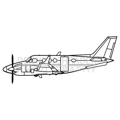 Beechcraft King Air C90 Licensed Digital Download