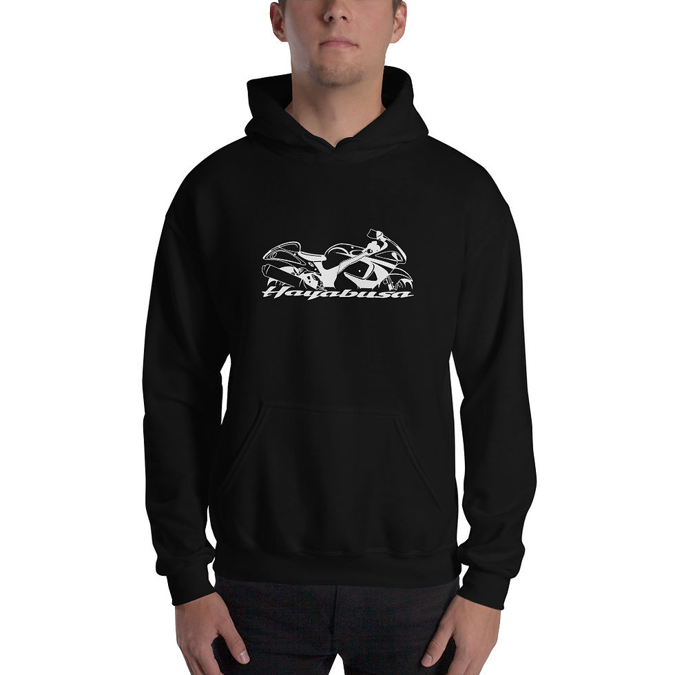 Suzuki Hayabusa Pullover Hoodie Unisex Sweatshirt Multiple Colors Available