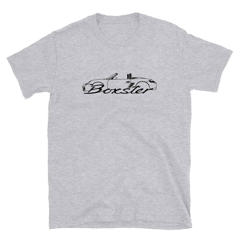 Thumbnail: Porsche Boxster Short-Sleeve Unisex T-Shirt Graphic Tee More Colors Available