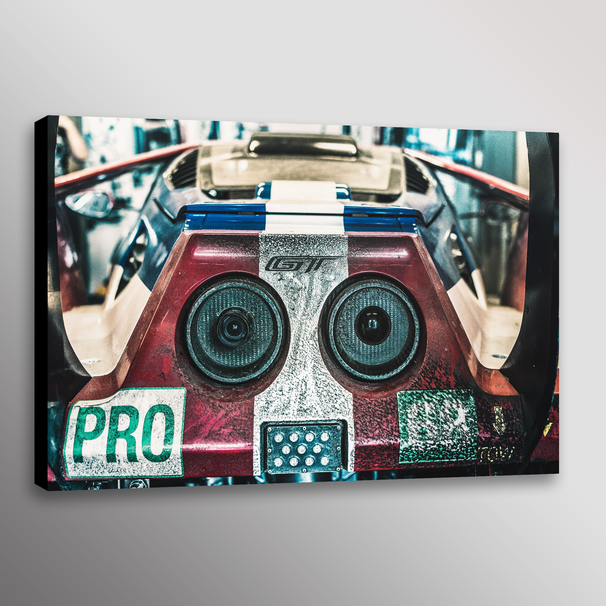 Chip Ganassi Ford GT Le Mans Winner Racecar Canvas Print Wall Art