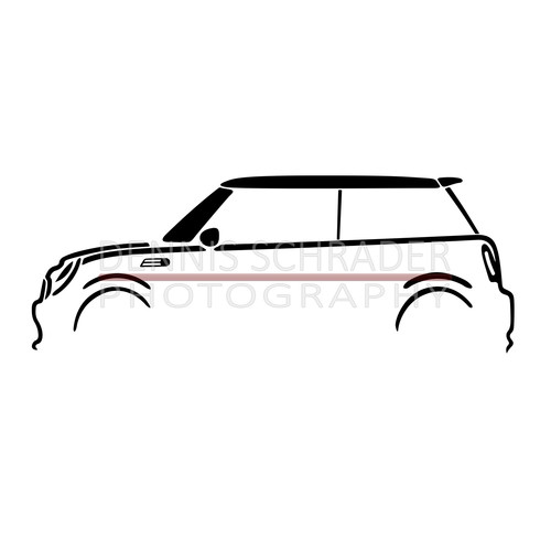 Mini Cooper Silhouette Licensed Digital Download svg Vector | Fastlane ...