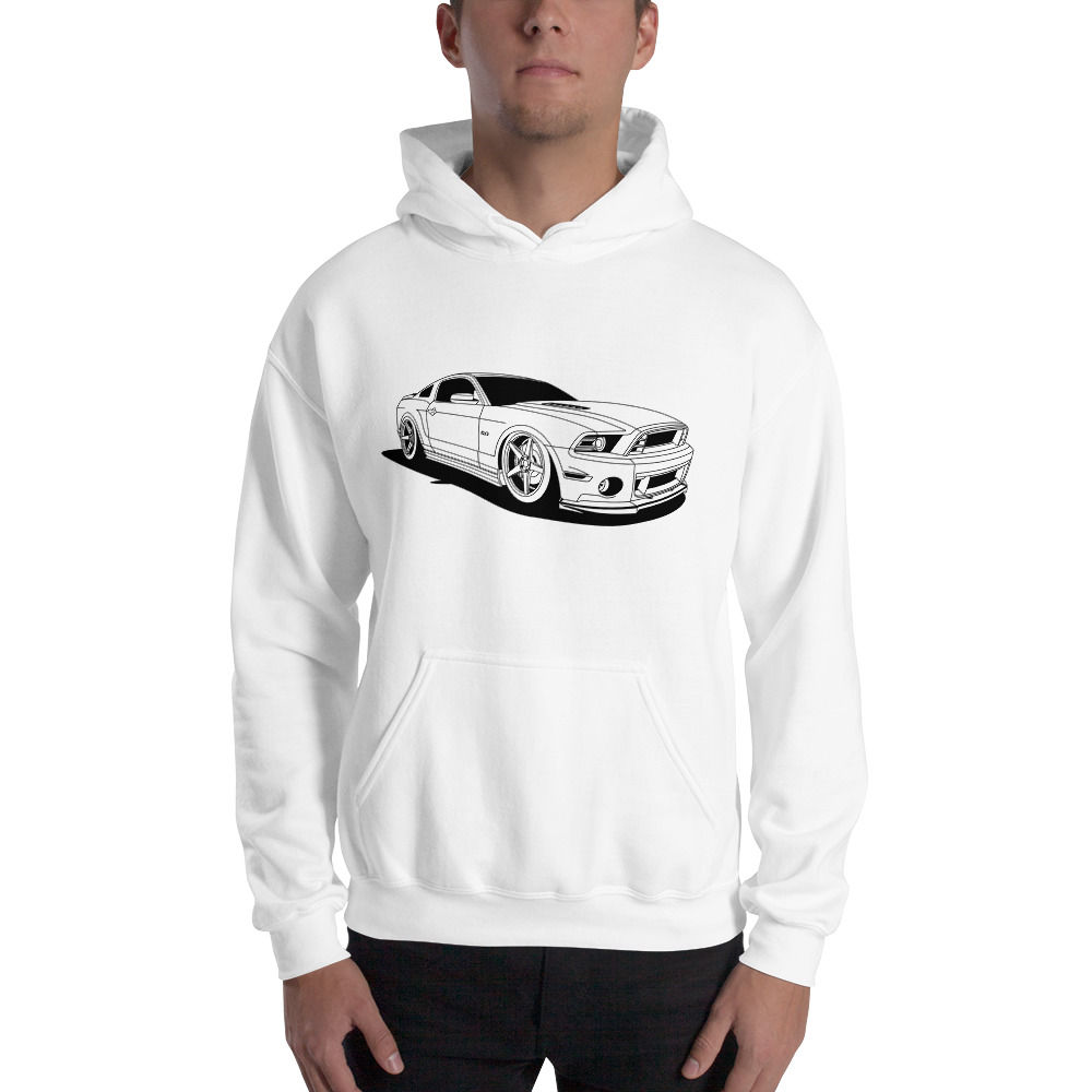 Ford Mustang GT S197 Pullover Hoodie Sweatshirt Multiple Colors Available