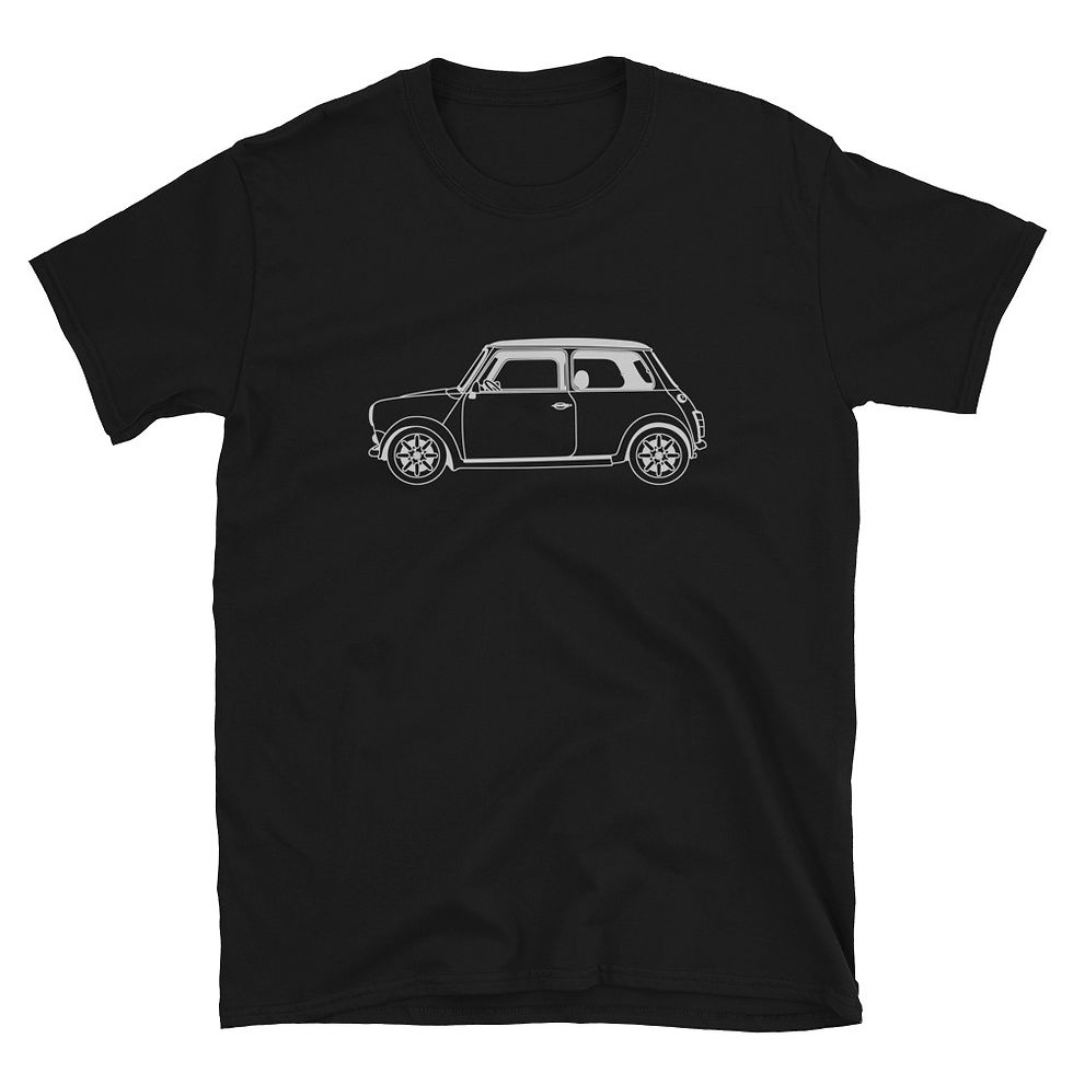 Thumbnail: Mini Cooper Short-Sleeve Unisex T-Shirt Graphic Tee Other Colors Available
