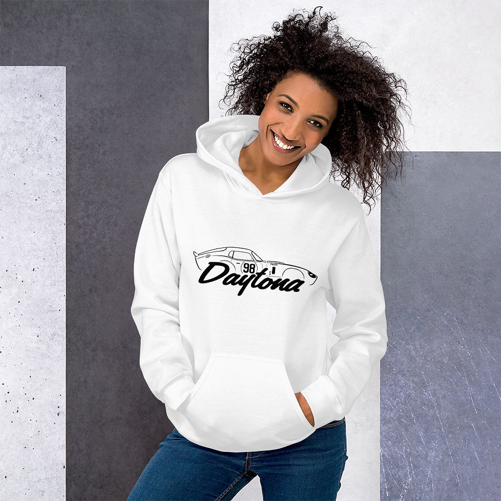 Thumbnail: Shelby Daytona Pullover Hoodie Sweatshirt Unisex Multiple Colors Available