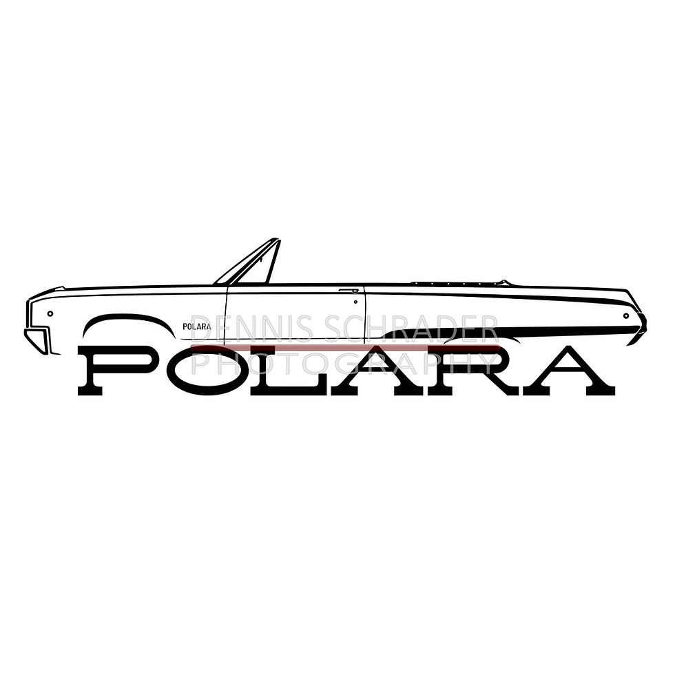 Thumbnail: Dodge Polara 1968 Digital Download Car Illustration svg Vector