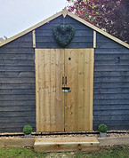 Front view of our purpose-built inn where our boarders stay when visiting us