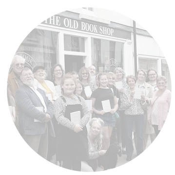 Image of our bookshop, No 8 The Old Bookshop & hearing support centre,  that is available to hire for all literary-related events, groups & workshops.