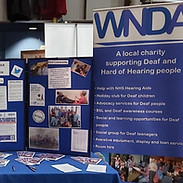 WNDA-Fundraising- Stall erected at a local event to raise funds and awareness of our services