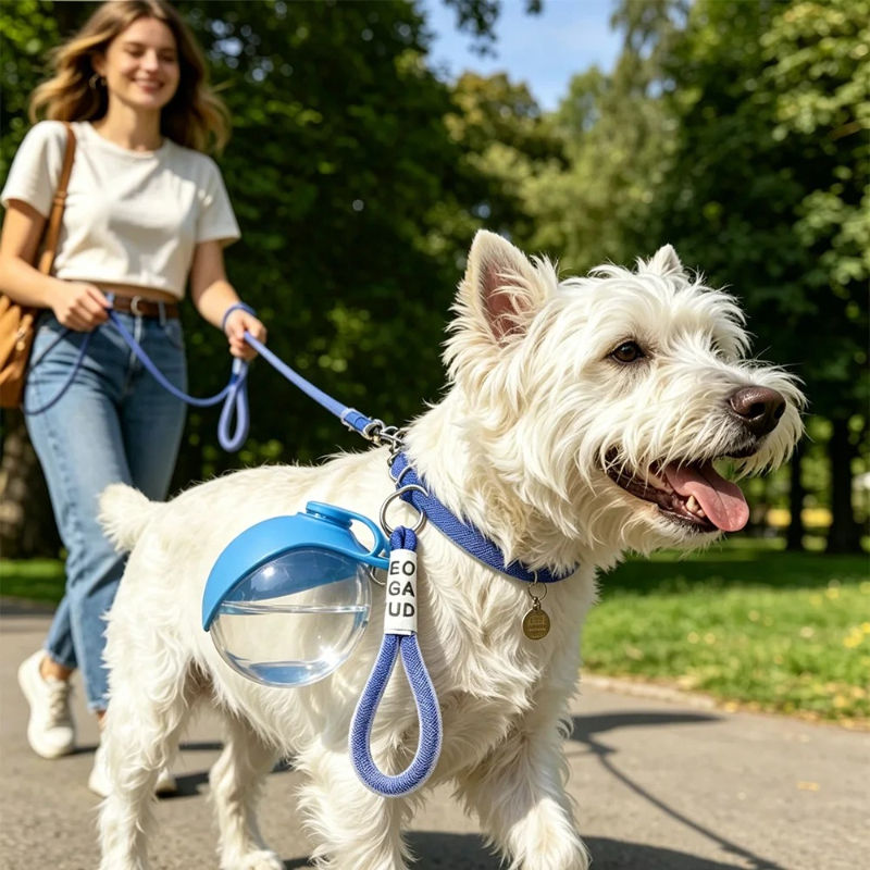 Thumbnail: Foldable Pet Travel Water Bottle