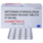 Metformin 500mg Glycomet 500 SR Tablet