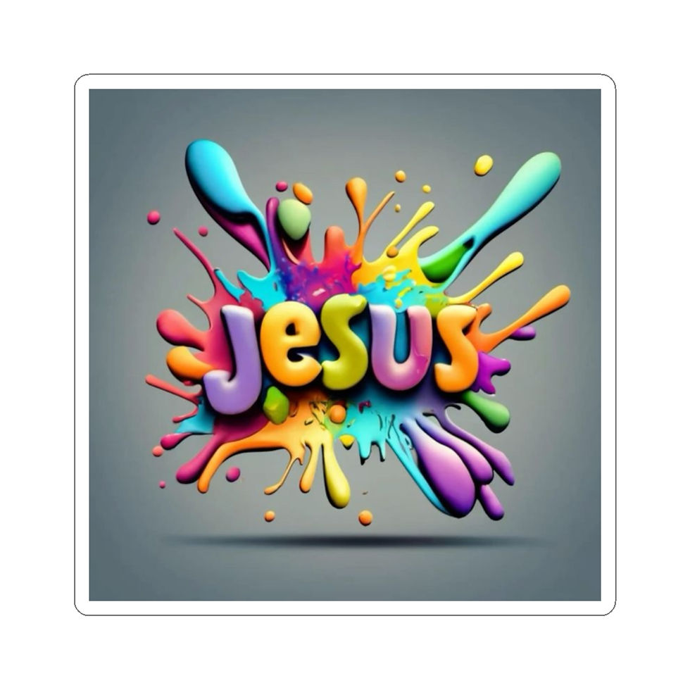 Thumbnail: Jesus - Cut Stickers