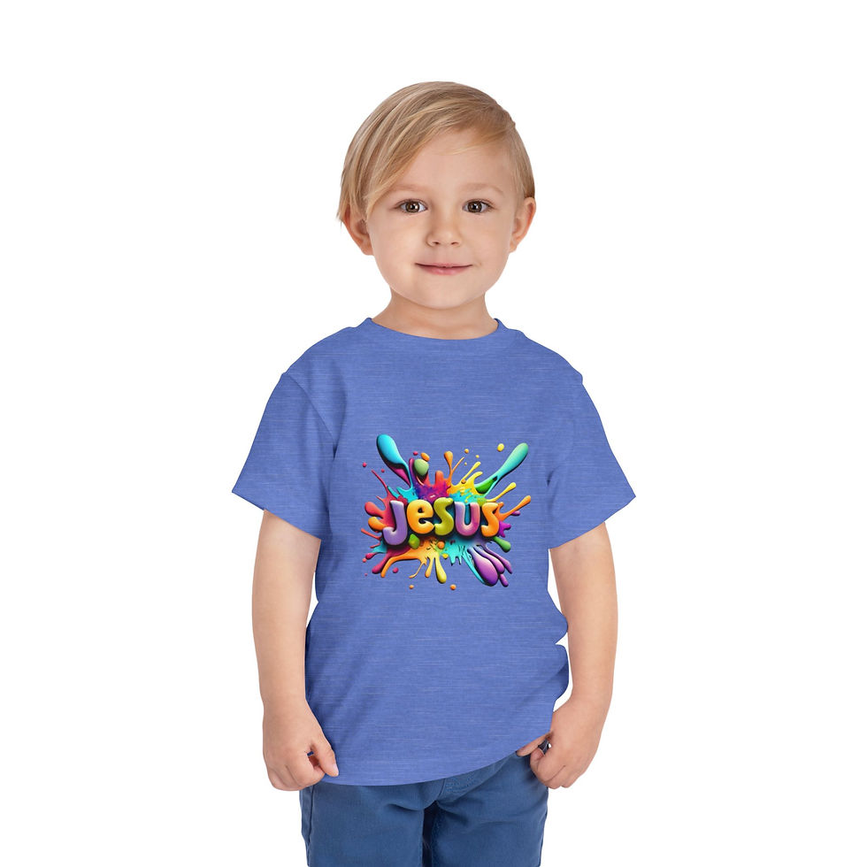 Jesus is King - Toddler Short Sleeve Tee