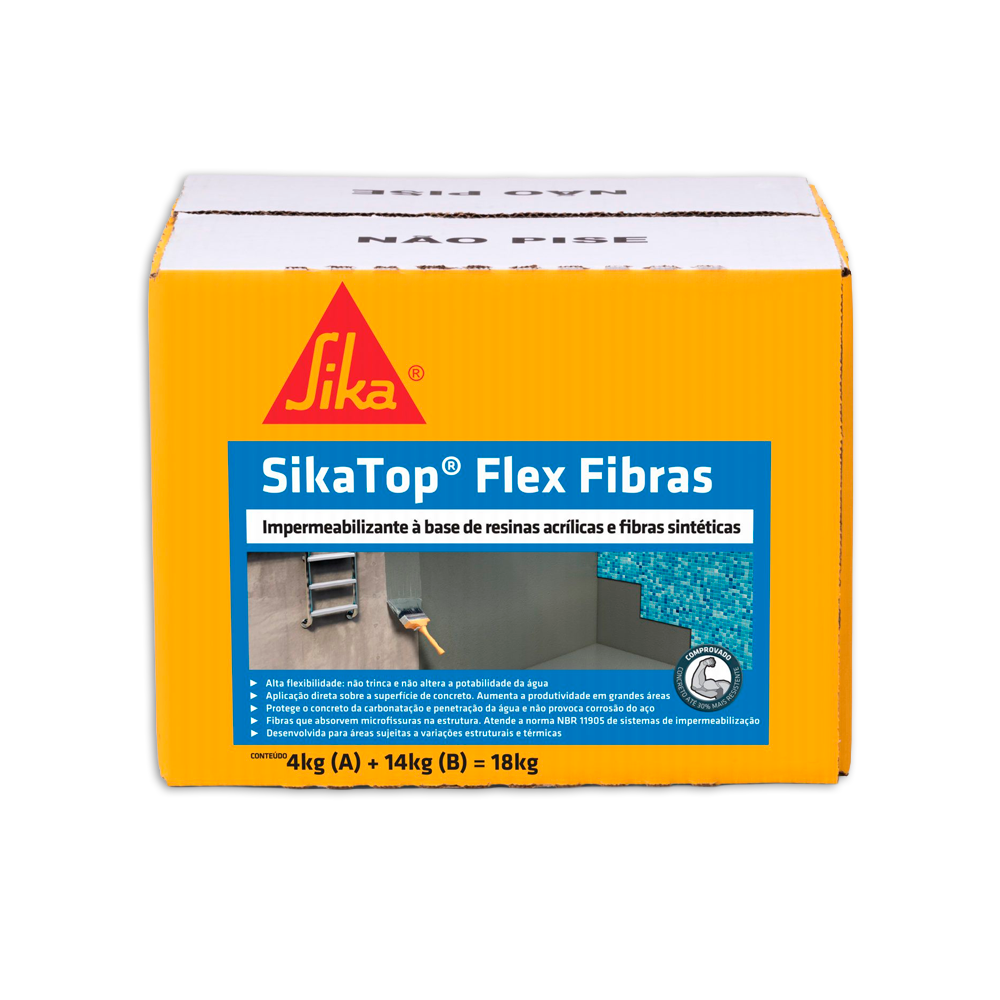 Sika Top Flex Fibras 18 Kg