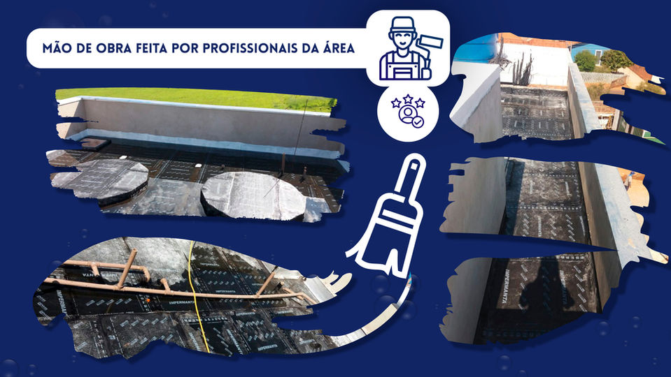 Demonstração de obras feitas por nossos profissionais.