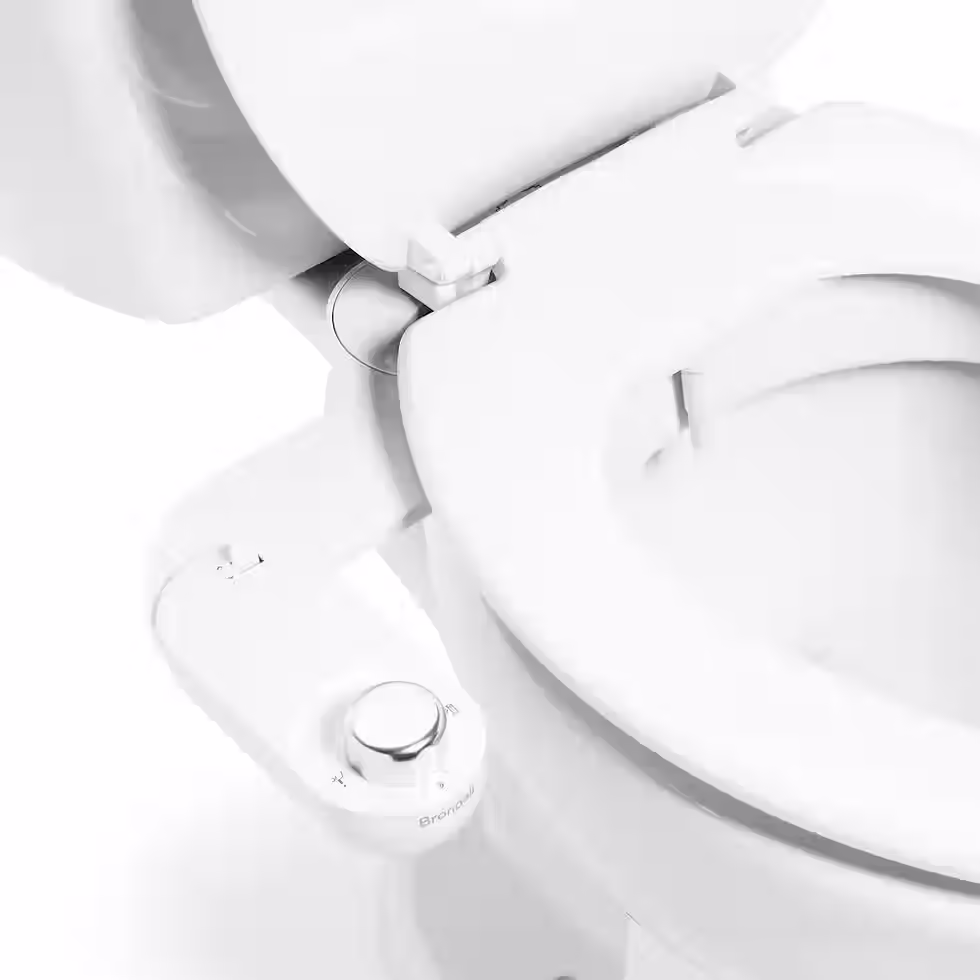 Thumbnail: Bidet Attachment with Nozzle Control in White