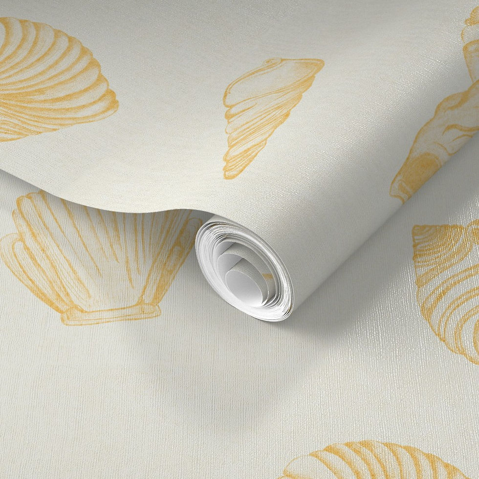 Thumbnail: Coastal Seashells Wallpaper